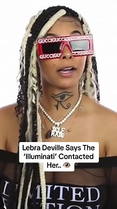 This singer named Lebraa Deville says that the ‘Illuminati’ contacted her.. 👁#singer #musicartist #musicindustry #secretsociety #reels | Concious MB