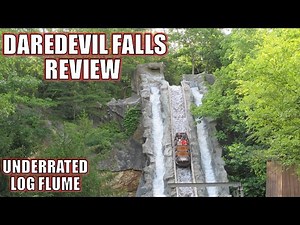 Daredevil Falls Review, Dollywood Hopkins Super Flume | Underrated Log Flume
