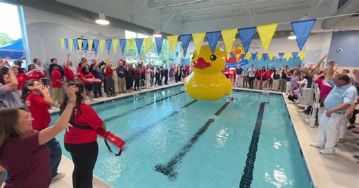 Stewie the Duck Swim School, founded by grocery exec. Stew Leonard Jr. and wife Kim Leonard, opens in Norwalk