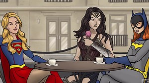 An Alternate WONDER WOMAN Ending with Batgirl and Supergirl