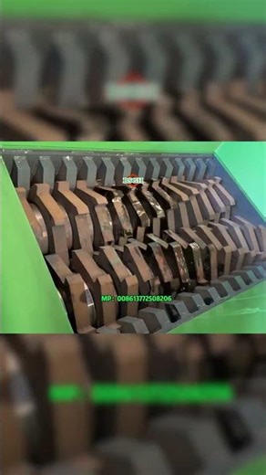 Heavy Duty Industrial Shredder | MS-D1600 Dual Shaft Shredder with Planetary Gearbox (2×75kW)