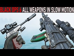 Black Ops 6 - All Weapon Reload Animations In Slow Motion