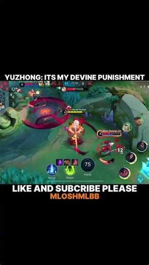 YUZHONG: WITNESS MY DIVINE PUNISHMENT | YUZHONG EXP LANE GAMEPLAY | #mlbb