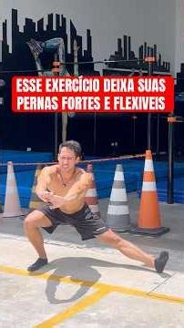O Cossack Squat é um exercício que exige mobilidade e flexibilidade, principalmente de quadril