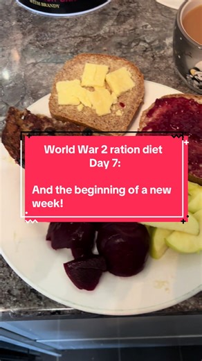 E’s WW2 Ration Diet on TikTok