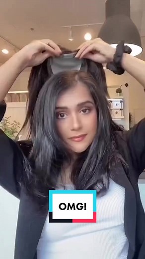 Human Hair Topper for women with thinning hair and hairloss. InstaGlam VolumeTop hair topper. Available in a car of colors and lengths. Message us for the link. #tiktokmademebuyit #hairtopper #hairextensions #thinhairhairstyle
