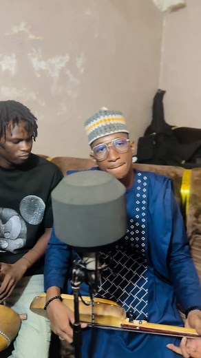 Traditional Music Performance with Unique String Instrument