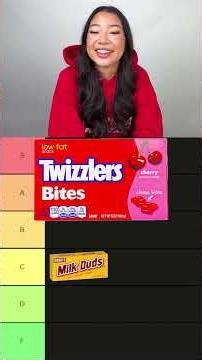 Tier Ranking Movie Theatre Snacks