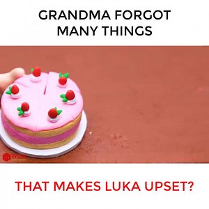 The cake is too hard? Be careful Grandpa. Your teeth feels loose? #WOANETWORK | WOA My Diary Animated