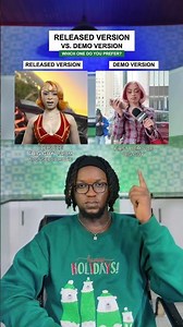 Song Released Vs. Demo Version: Ice Spice "Big Guy" from ("The SpongeBob Movie) #shorts