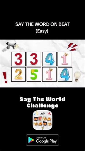 Say the right word at the perfect beat - one mistake ends the run. | Say The Word On Beat