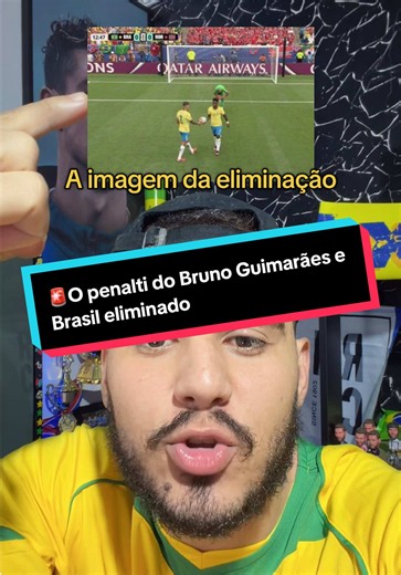 🚨Por que o Vini Jr não bateu o pênalti ? #vinijr #brunoguimaraes #brasil #eliminado #copadomundo