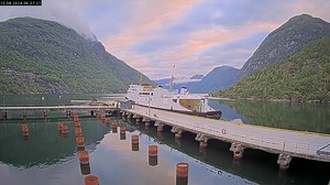 Webcam Hellesylt: Livestream Hellesylt Cruise Port - Webcam Galore