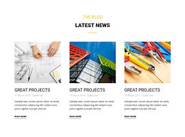 Blog latest news - CSS Template by Nicepage