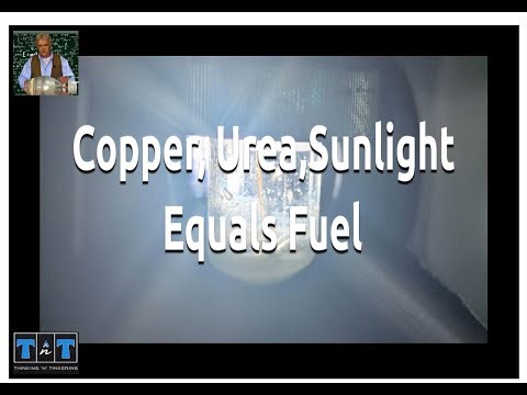 2254 Copper, Urea And Sunlight Equals Fuel - A New Way