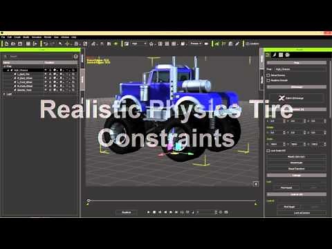 iClone Basics - Transform vs. Physics Wheel Animation
