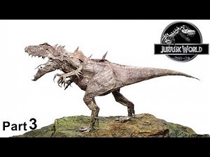 Origami Indominus Rex (Jason Ku) part 3 Jurassic World Dinosaur