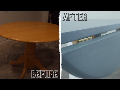 Refinishing a Wooden Drop-Leaf Table | 13 Steps