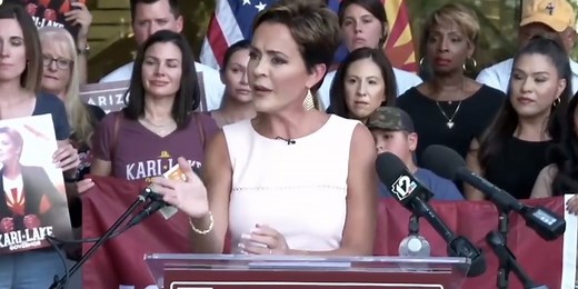 Watch: Kari Lake bodies reporter accusing her of 'dividing the country' with her rhetoric