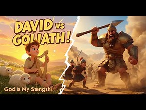 David and Goliath Bible Story for Kids | Bible Story for Kids | Jesus Through Little Hearts