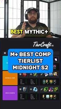M+ BEST COMP - TIERLIST - MIDNIGHT SEASON 2