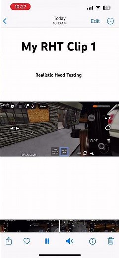 Realistic Hood Testing Clip 1. #roblox #clip #shorts