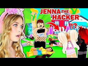 We CAUGHT JENNA HACKING PLAYERS In Adopt Me! (Roblox)