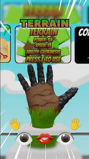Terrain Glove HOW TO GET! ⛰️ #roblox #slapbattles #terrain