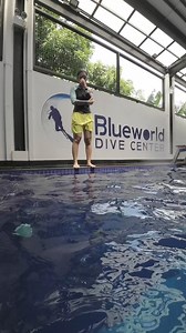 1.7M views · 7.5K reactions | Easy Swim Conquer Your Fear swimming lesson good for non swimmer at Blueworld Dive Center BF Homes parañaque BOUYANCY CONTROL at 15 ft deep pool. #adulthood | Easy Swim | Facebook