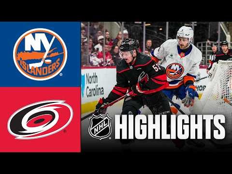 Islanders vs. Hurricanes | NHL Highlights | April 04, 2026