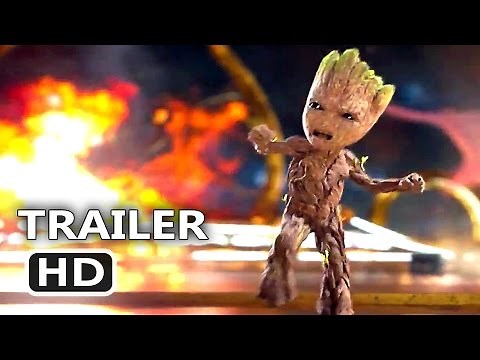 GUARDIANS OF THE GALAXY 2 - BABY GROOT Dance Tv Spot Trailer (2017) Blockbuster Movie HD
