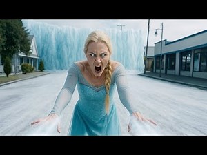 ELSA fell into the human world, but her POWERS get OUT OF CONTROL and begin to DESTROY everything