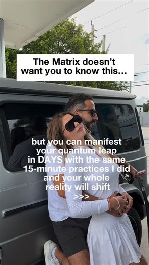 HACK THE MATRIX 👇🏻 You already know you’re meant for more. You do all the work : you work hard ,you visualize, you are a good person, you take action, you even see some results… but you’re still not where you were supposed to be by now. You’ve been stuck in manifesting your desire or your next level not because you don’t do enough, and not because you’re not worthy (we both know you are!) but because your current identity (subconscious programs energetic state nervous system) keeps you locked 