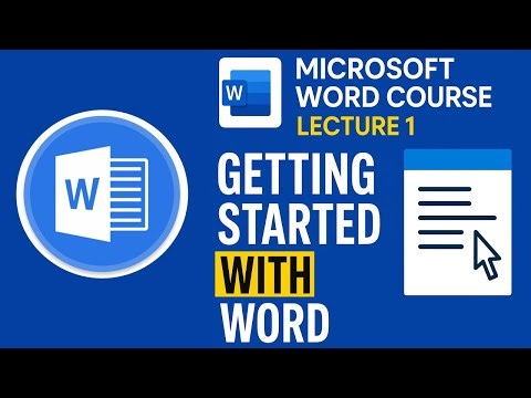 Intro to word lecture 1