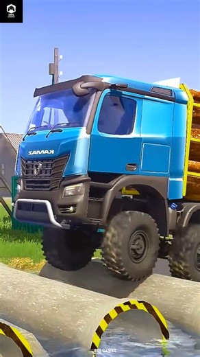 Extreme Mud Truck Rescue in Mud! Hard Offroad Gameplay – #mudrunner #shorts