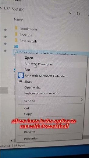 How to elevate a powershell script