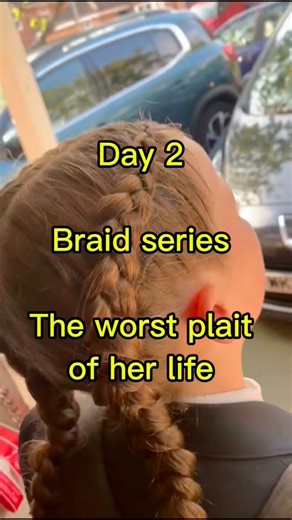 9.8K views · 100 reactions | The worst plait in her life! Braiding series day 2 and its double Dutch braids with Ruby. Not many kids her age can braid like this #braidtutorial #hairstyletips #dutchbraids #schoolhairstyles | Simple hairstyles | Facebook