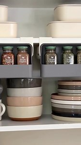 This hideaway spice rack! 🤍👏🏻 💕 Hideaway Spice Rack🔗 https://amzn.to/4bjaDGD 🛍️ Shop all products🔗 https://linktr.ee/getawesomestuff | The Get Awesome Stuff