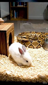 Burmese python live feeding baby rabbit inside a realistic UK home enclosure | rare reptile feeding behavior captured Warning: [Warning: Live Feeding Video] This content shows animals feeding naturally as part of nature. No harm, no encouragement of violence. Educational wildlife content. #burmesepython #pythonfeeding #snakefeeding #reptilevideo #wildlifeeducation #naturecapture #viralreels #facebookreels #reelsviral | Frog Feeding