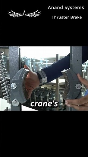 Construction & Adjustment of electro hydraulic thruster brake #eotcrane