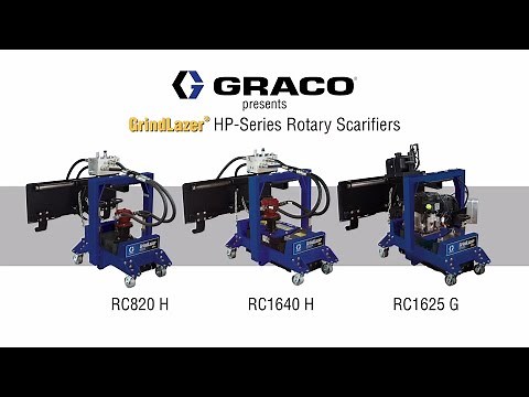 Graco GrindLazer HP-Series Rotary Scarifier