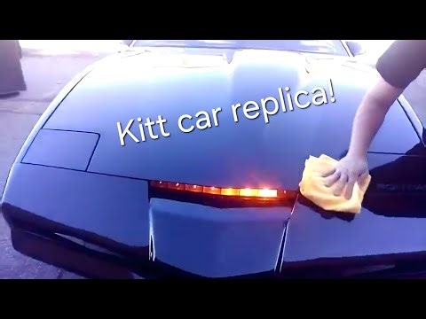 Kitt Car Replica! #kittcar #knightrider #autobody
