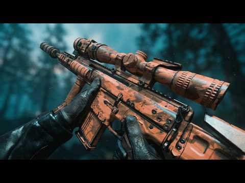 SCAR-H SNIPER (TAQ-M) | Call of Duty: Modern Warfare II Multiplayer Gameplay (No Commentary)