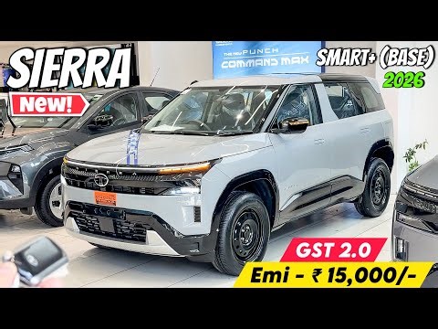 Tata Sierra Smart Plus 2026 ❤️ | Tata Sierra Base Model ✅ | Sierra 2026 Detailed Review