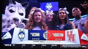 #UConnCheer #UConnNation #UConnStrong #UConnHuskies #UConnCountry #BeatHouston #AACMBB #ChampWeek #MarchMadness | College Cheerleaders on Television & More