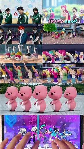 FNF Soda Pop But All Saja version mix Loopy Dance - KPop Demon Hunters #fnf #sodapop #shortsviral