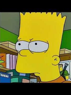 BART NOS DEMUESTRA SER UN GRAN HERMANO EN LOS SIMPSONS ｜ #shorts #simpsons #cartoon