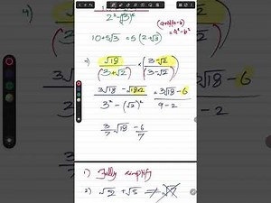Surds – Simplification & Rationalising Denominators | AS Level Maths Lesson