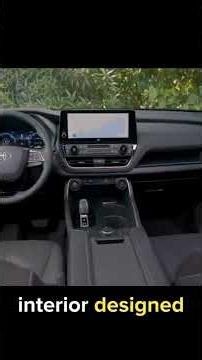 2025 Toyota Highlander Grand Hybrid – Worth the Hype? #carshorts #automobile #cartok