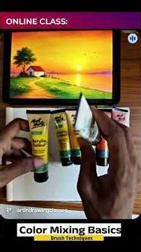 Acrylic Painting Online Course | Basic to Advanced | August 2026 Batch